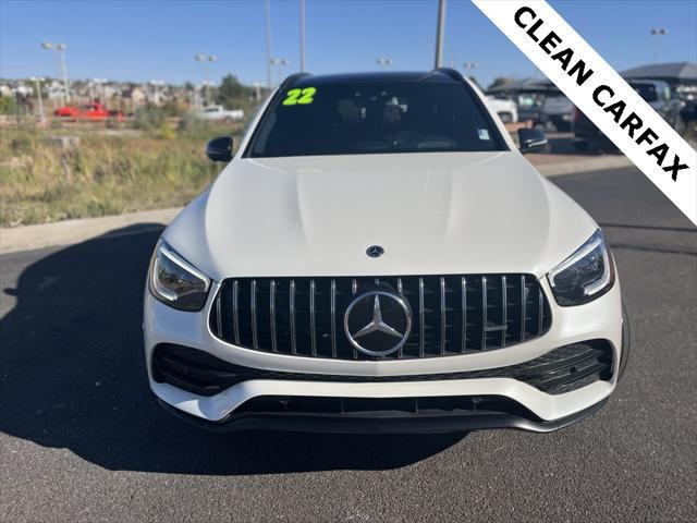 used 2022 Mercedes-Benz AMG GLC 43 car, priced at $40,500