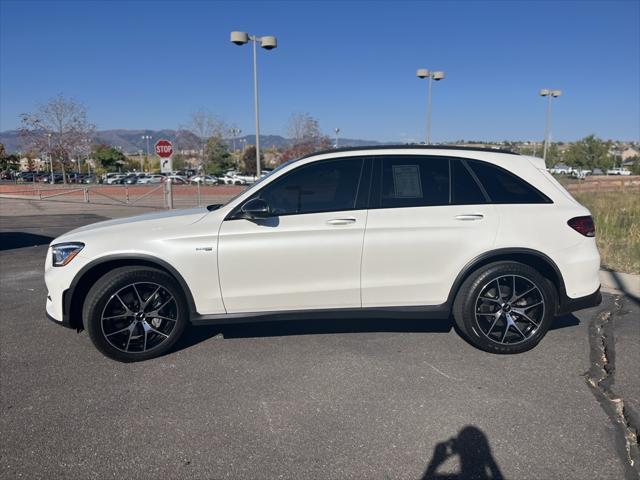 used 2022 Mercedes-Benz AMG GLC 43 car, priced at $40,500