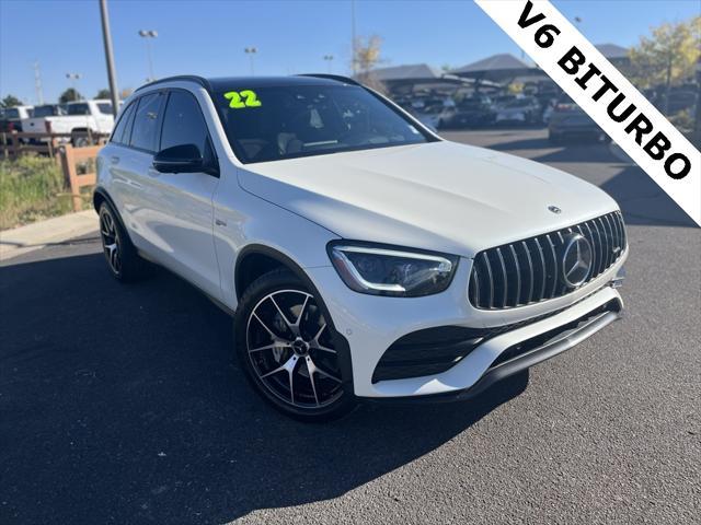 used 2022 Mercedes-Benz AMG GLC 43 car, priced at $40,500