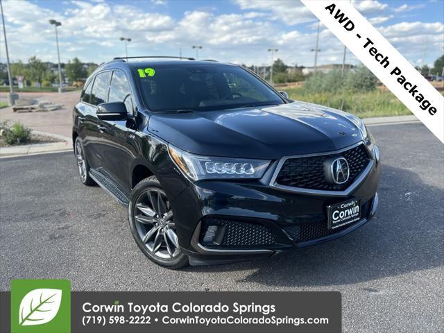 used 2019 Acura MDX car, priced at $27,000