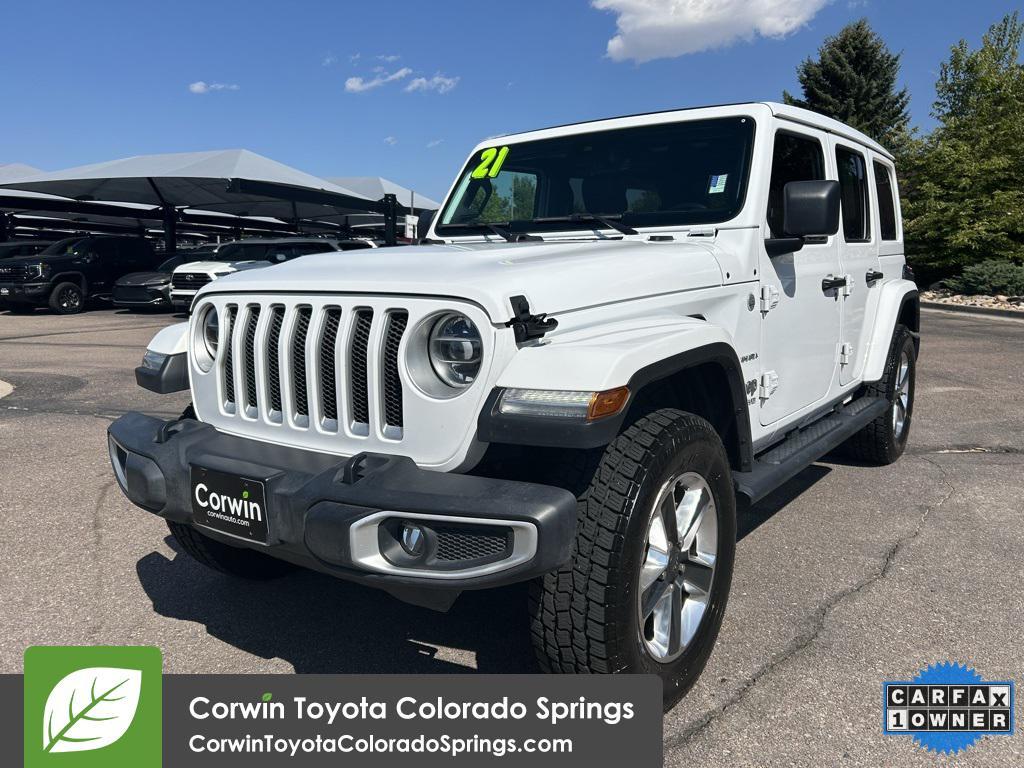 used 2021 Jeep Wrangler Unlimited car, priced at $31,000
