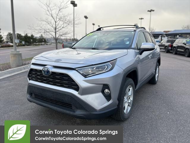 used 2021 Toyota RAV4 Hybrid car, priced at $31,500