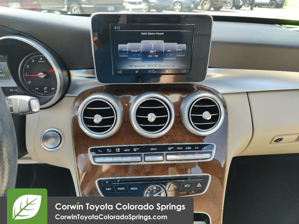 used 2016 Mercedes-Benz C-Class car, priced at $13,000