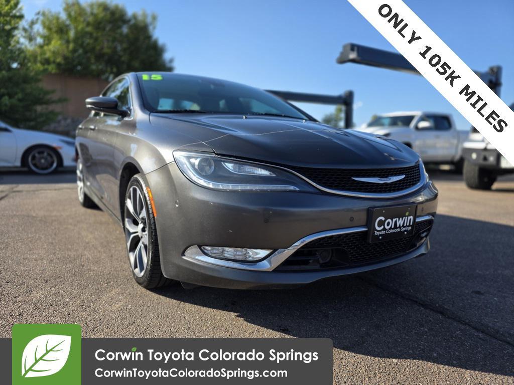 used 2015 Chrysler 200 car, priced at $9,500