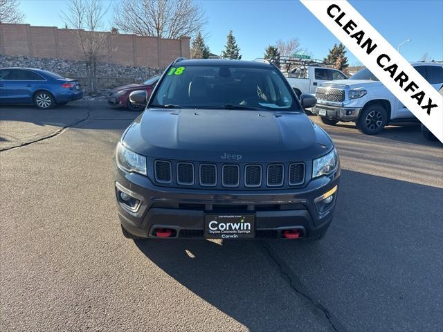 used 2018 Jeep Compass car, priced at $14,000