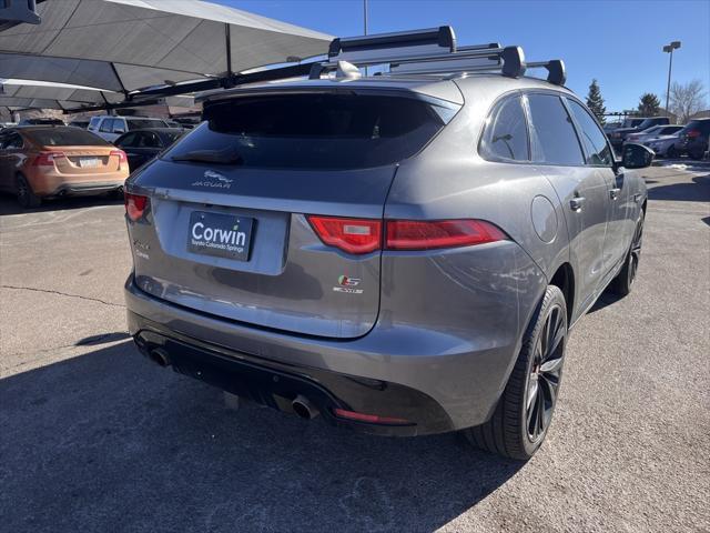 used 2018 Jaguar F-PACE car, priced at $17,500