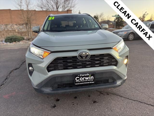 used 2021 Toyota RAV4 car, priced at $31,000