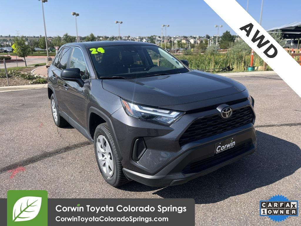 used 2024 Toyota RAV4 car, priced at $27,500