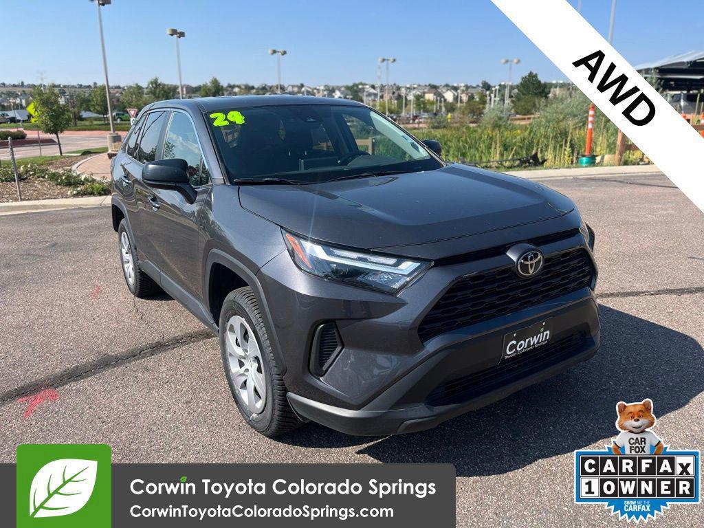 used 2024 Toyota RAV4 car, priced at $27,000