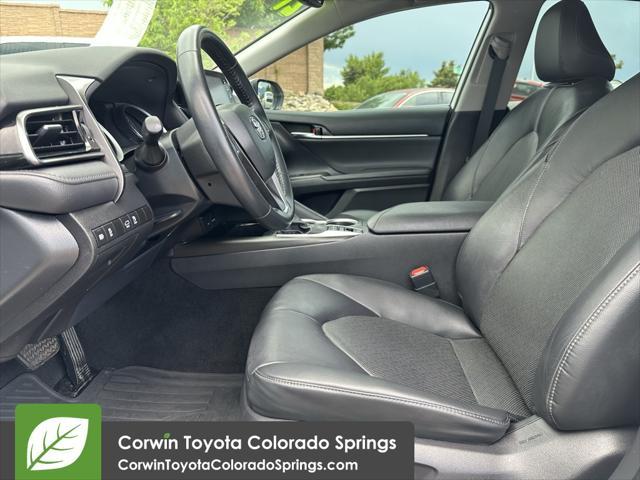 used 2021 Toyota Camry Hybrid car, priced at $27,500
