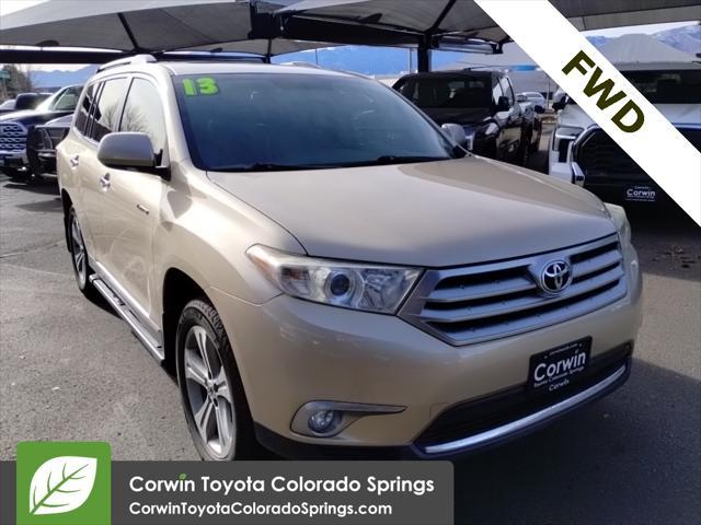 used 2013 Toyota Highlander car, priced at $18,000