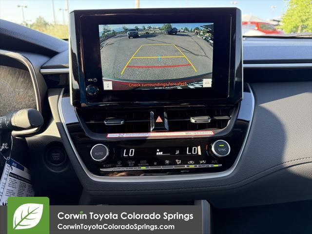 new 2025 Toyota Corolla Cross car, priced at $34,297