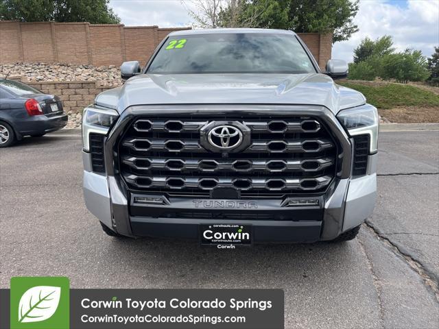 used 2022 Toyota Tundra car, priced at $49,500