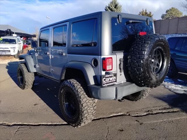 used 2016 Jeep Wrangler Unlimited car, priced at $20,500