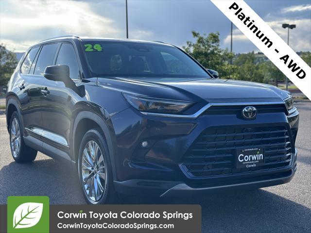 used 2024 Toyota Grand Highlander car, priced at $54,500