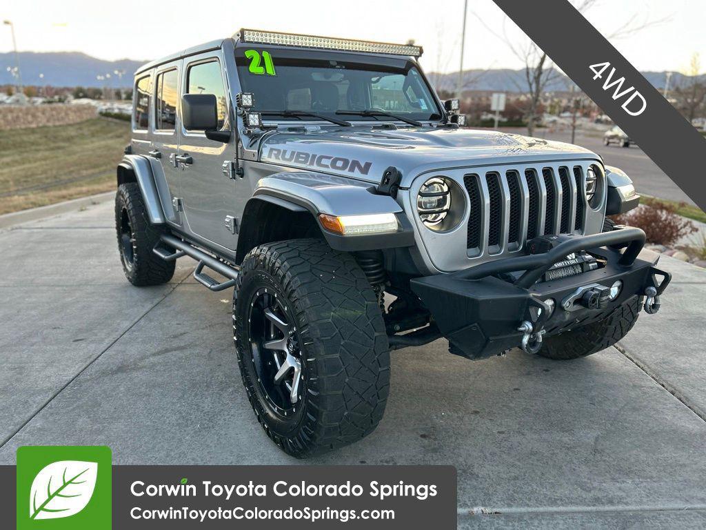 used 2021 Jeep Wrangler Unlimited car, priced at $35,000