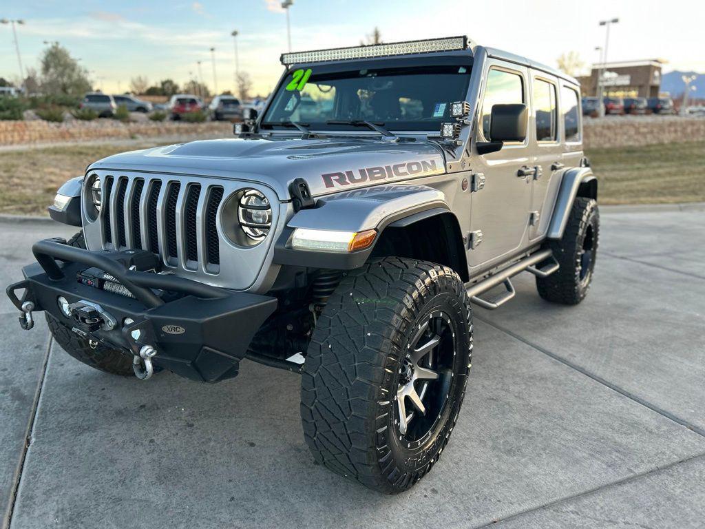 used 2021 Jeep Wrangler Unlimited car, priced at $35,000