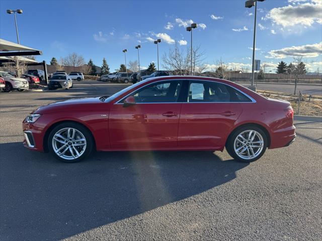 used 2023 Audi A4 car, priced at $24,500