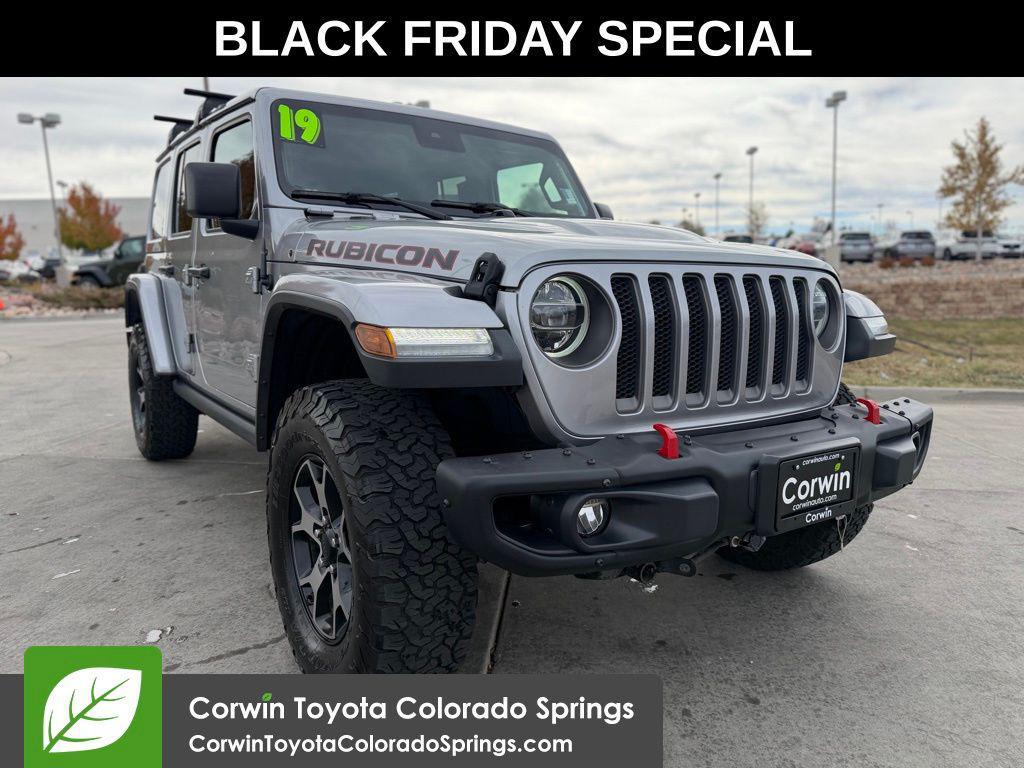used 2019 Jeep Wrangler Unlimited car, priced at $32,000