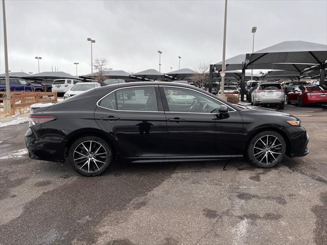 used 2021 Toyota Camry car, priced at $20,400