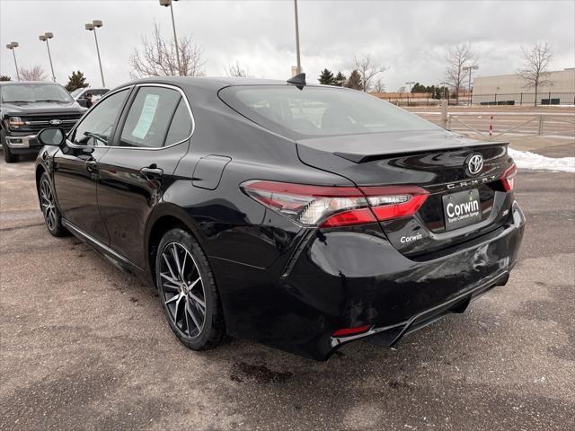 used 2021 Toyota Camry car, priced at $20,400