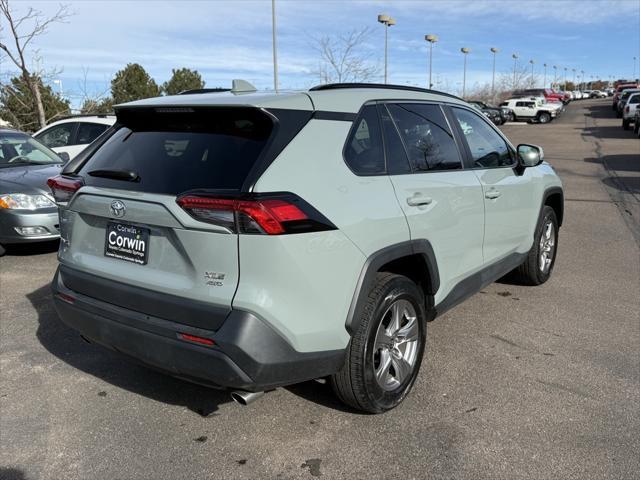 used 2022 Toyota RAV4 car, priced at $27,500