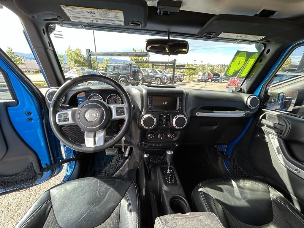 used 2014 Jeep Wrangler Unlimited car, priced at $12,900
