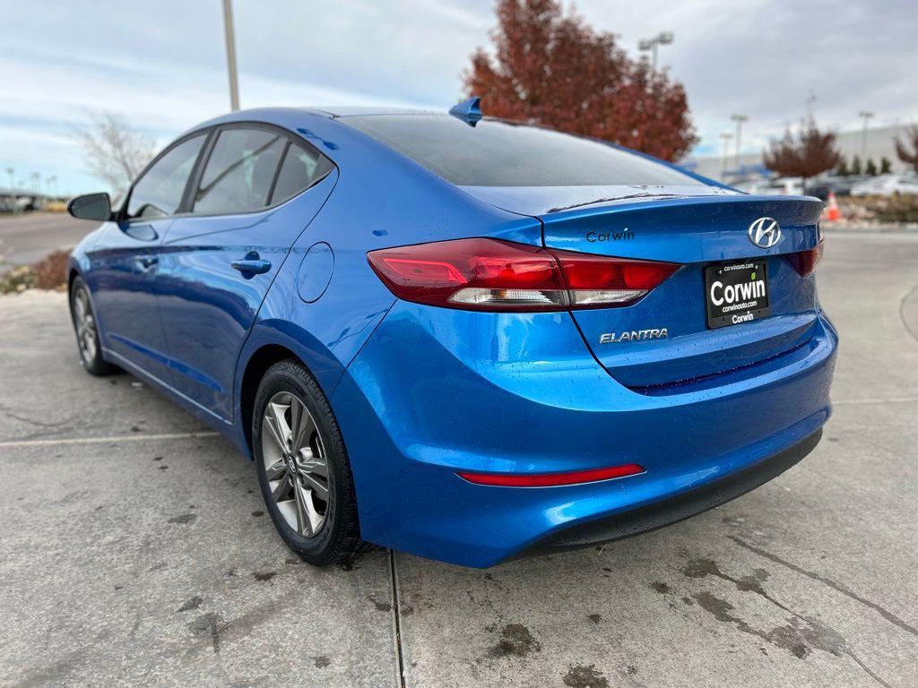 used 2018 Hyundai Elantra car, priced at $9,500