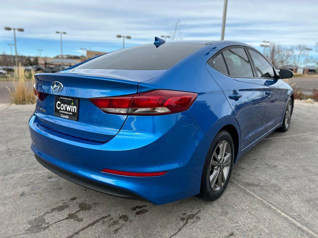 used 2018 Hyundai Elantra car, priced at $9,500