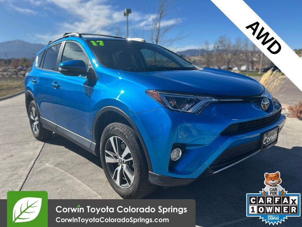 used 2017 Toyota RAV4 car, priced at $22,500