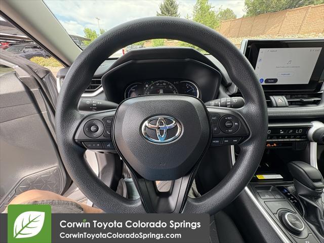 used 2025 Toyota RAV4 Hybrid car, priced at $38,098