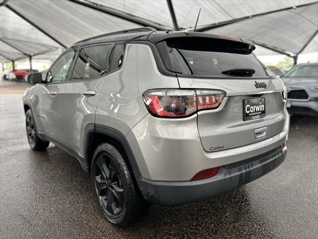 used 2021 Jeep Compass car, priced at $18,000