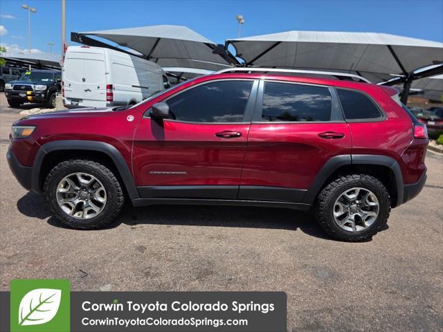 used 2019 Jeep Cherokee car, priced at $18,000