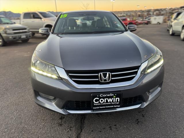 used 2015 Honda Accord car, priced at $13,500