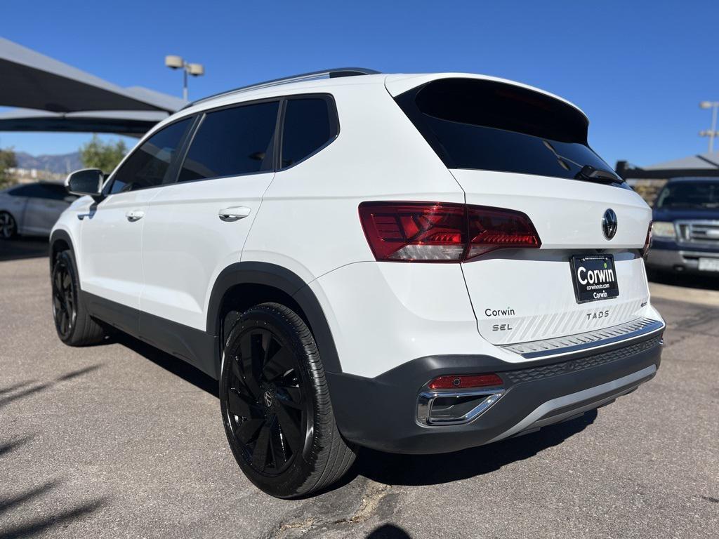 used 2024 Volkswagen Taos car, priced at $28,000