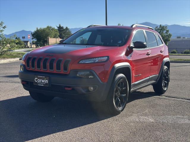 used 2017 Jeep Cherokee car, priced at $14,000