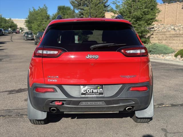 used 2017 Jeep Cherokee car, priced at $14,000