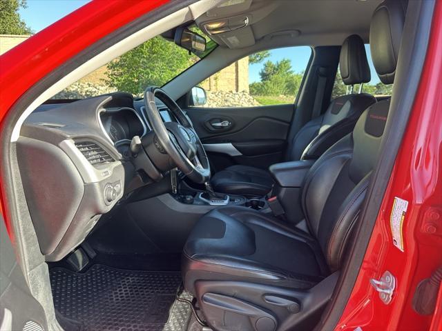 used 2017 Jeep Cherokee car, priced at $14,000