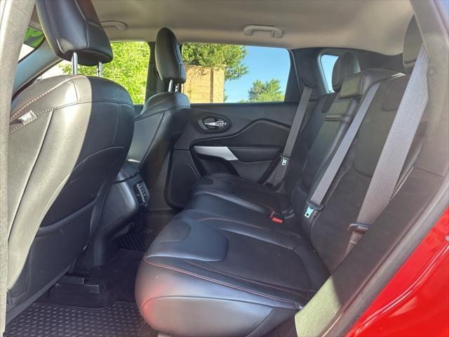 used 2017 Jeep Cherokee car, priced at $14,000