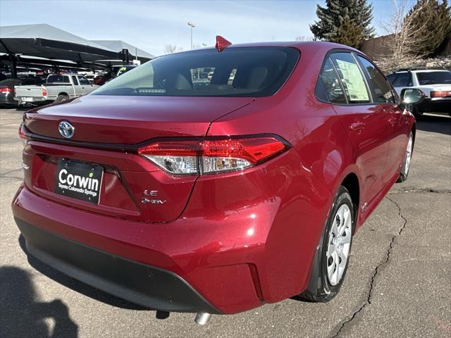 new 2025 Toyota Corolla Hybrid car, priced at $28,019