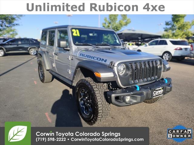 used 2021 Jeep Wrangler Unlimited car, priced at $30,000