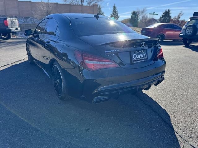 used 2017 Mercedes-Benz AMG CLA 45 car, priced at $21,750