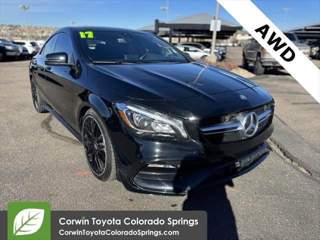 used 2017 Mercedes-Benz AMG CLA 45 car, priced at $21,750