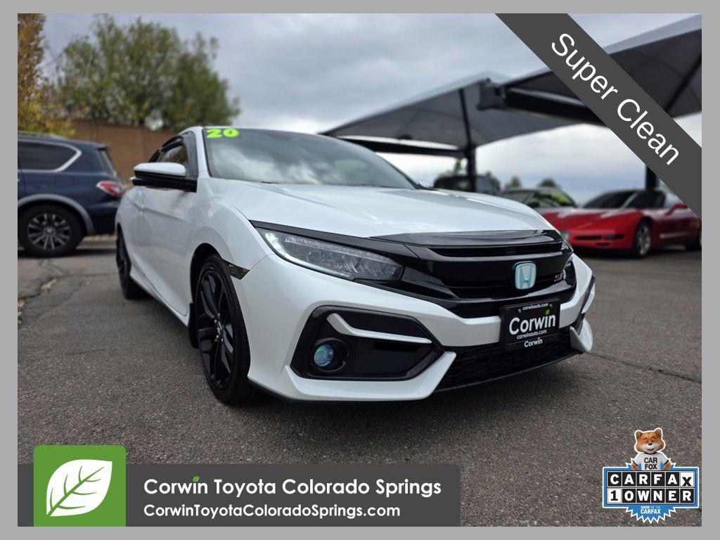 used 2020 Honda Civic Si car, priced at $23,500