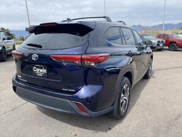 used 2023 Toyota Highlander car, priced at $37,500