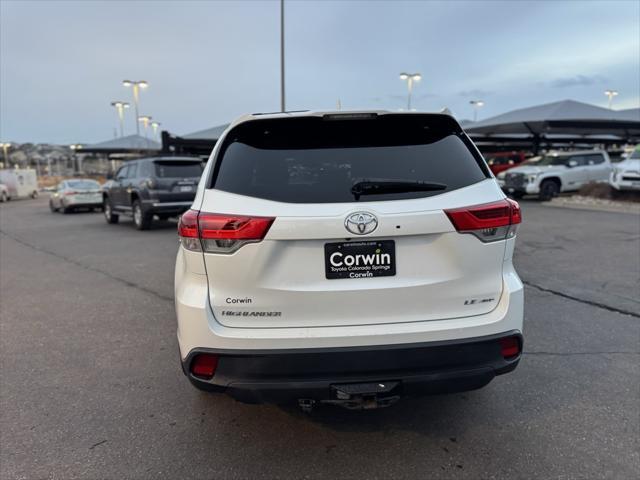 used 2019 Toyota Highlander car, priced at $21,700