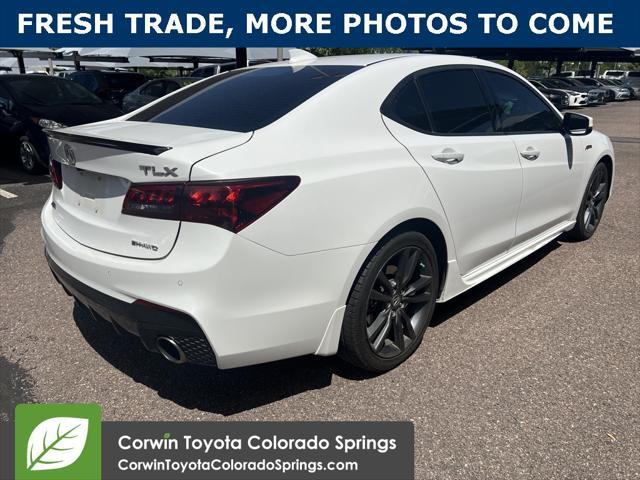 used 2020 Acura TLX car, priced at $27,500