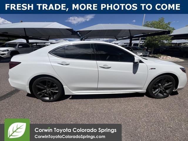 used 2020 Acura TLX car, priced at $27,500