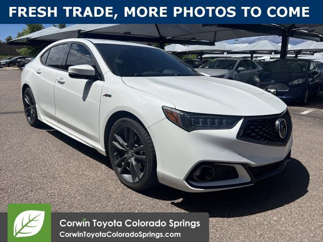 used 2020 Acura TLX car, priced at $27,500
