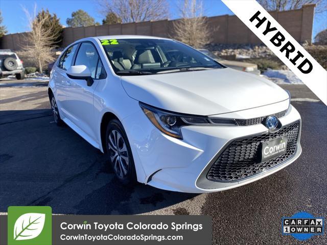 used 2022 Toyota Corolla Hybrid car, priced at $23,750